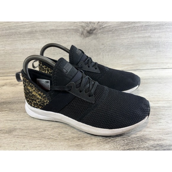 New Balance Shoes - New Balance Fuel Core Nergize Black Leopard Cheetah Sneakers Shoes Womens Size 8